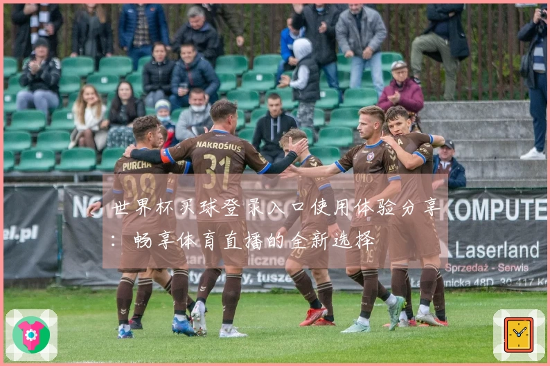 世界杯买球登录入口使用体验分享:畅享体育直播的全新选择