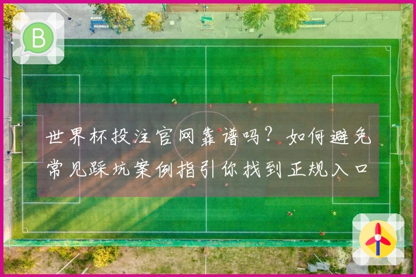 世界杯投注官网靠谱吗？如何避免常见踩坑案例指引你找到正规入口
