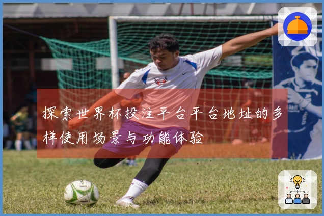 探索世界杯投注平台平台地址的多样使用场景与功能体验